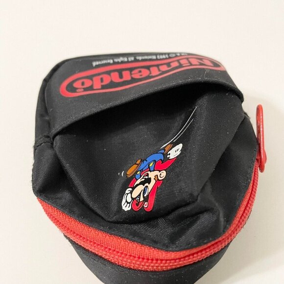 Vintage 1992 Nintendo Super Mario Micro Backpack Mini Bag Clip On - Picture 13 of 13